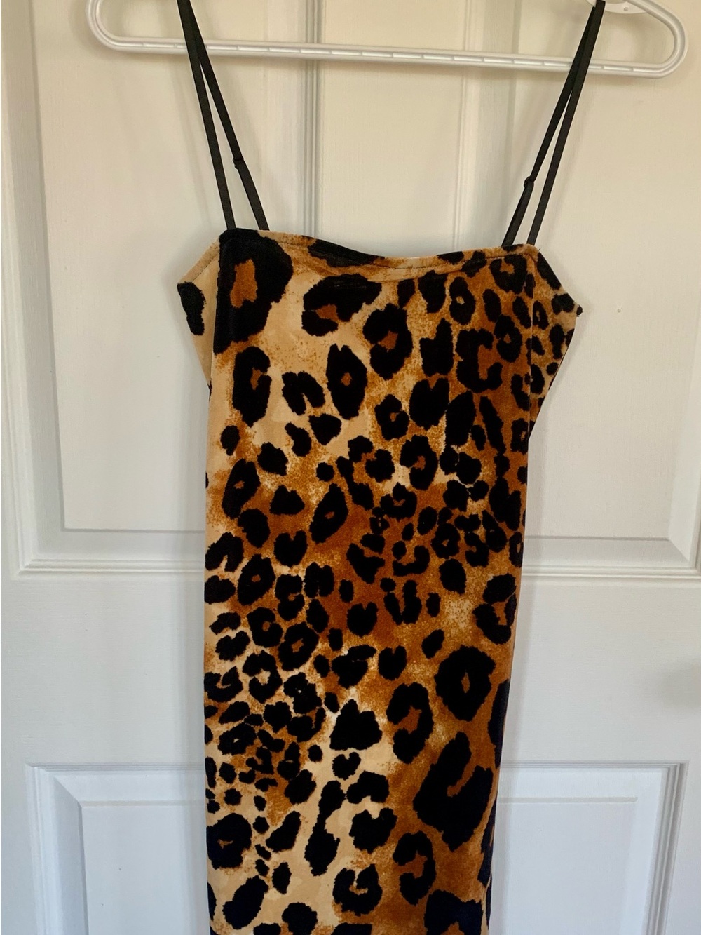 Forever 21 Leopard Print Slip Dress - Brown & Black